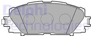 Brake Pad Set, disc brake LP3273