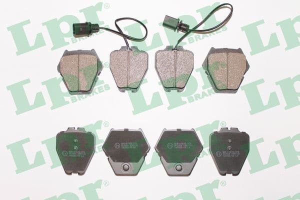 Brake Pad Set, disc brake 05P1121