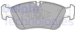 Brake Pad Set, disc brake LP1925