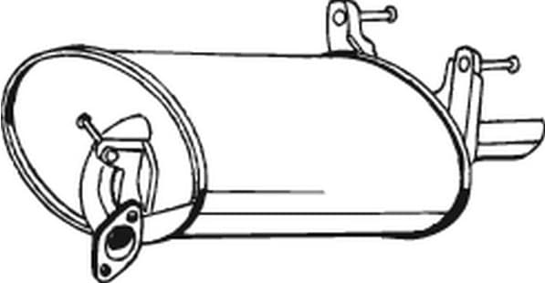 Rear Muffler 228-427