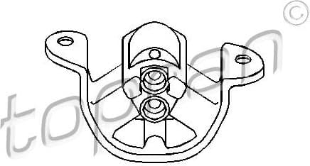 Mounting, engine 201 399