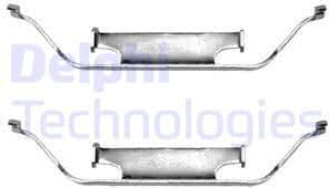 Accessory Kit, disc brake pad LX0135