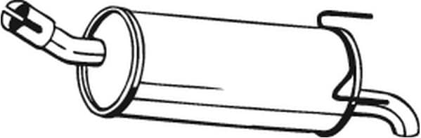 Rear Muffler 185-645