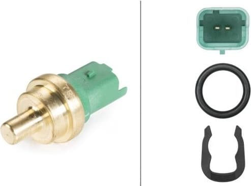 Sensor, coolant temperature 6PT 009 309-391