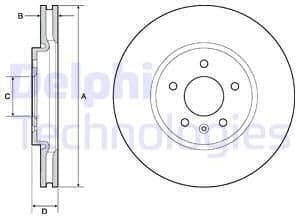 Brake Disc BG4672C