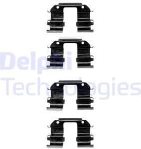 Accessory Kit, disc brake pad LX0372