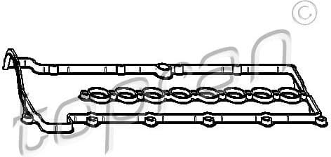 Gasket, cylinder head cover 500 939