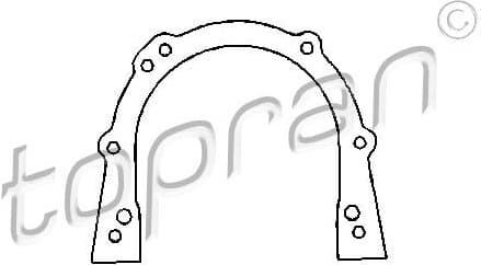 Gasket, housing cover (crankcase) 100 194