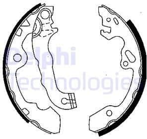 Brake Shoe Set LS1850