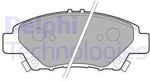 Brake Pad Set, disc brake LP2194