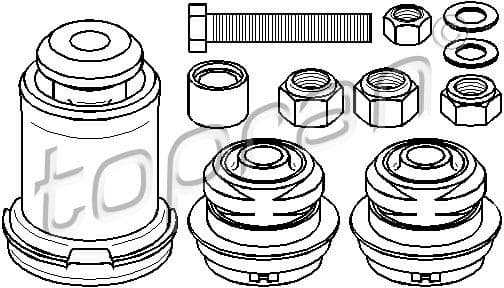 Repair Kit, control arm 400 050