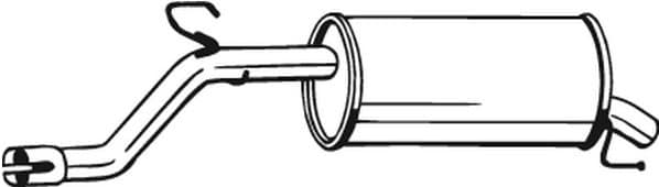 Rear Muffler 185-687