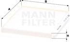 Filter, cabin air CU 24 013
