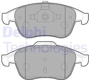 Brake Pad Set, disc brake LP2181