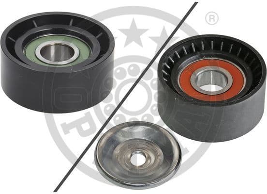 Tensioner Pulley, V-ribbed belt 0-N1663S