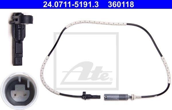 Sensor, wheel speed 24.0711-5191.3