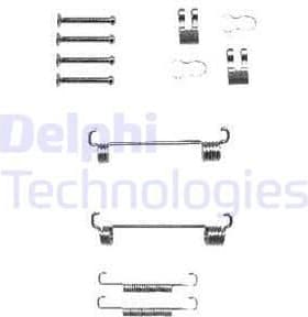 Accessory Kit, brake shoes LY1344