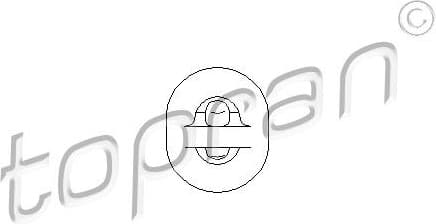 Mount, exhaust system 104 403