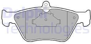 Brake Pad Set, disc brake LP873