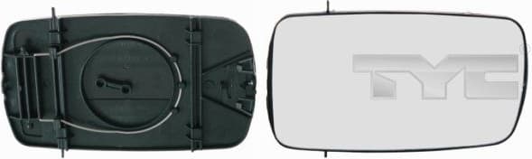 Mirror Glass, exterior mirror 310-0009-1