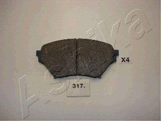Brake Pad Set, disc brake 50-03-317