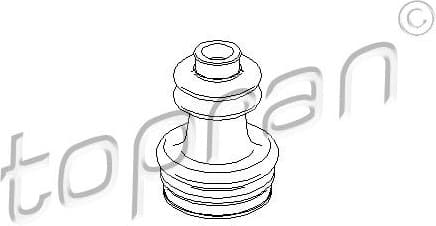 Bellow, drive shaft 301 250