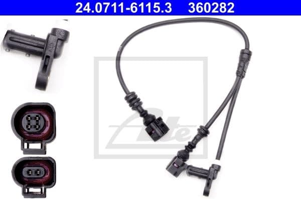 Sensor, wheel speed 24.0711-6115.3
