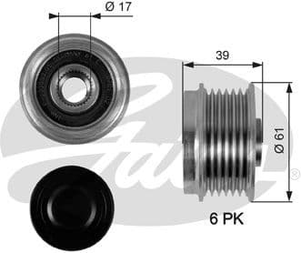 Alternator Freewheel Clutch DriveAlign™ OAP7042