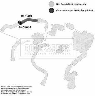 Charge Air Hose BTH1285