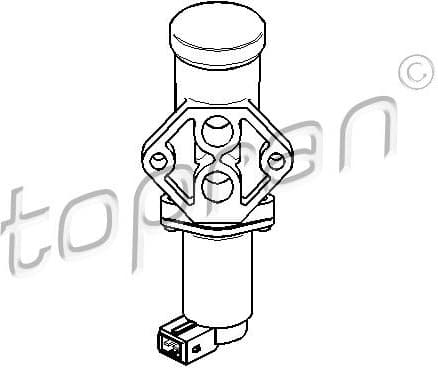 Idle Control Valve, air supply 205 636 - image 2