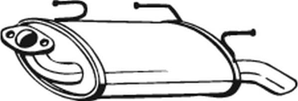 Rear Muffler 145-611