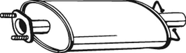 Centre Muffler 154-459