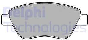 Brake Pad Set, disc brake LP1899