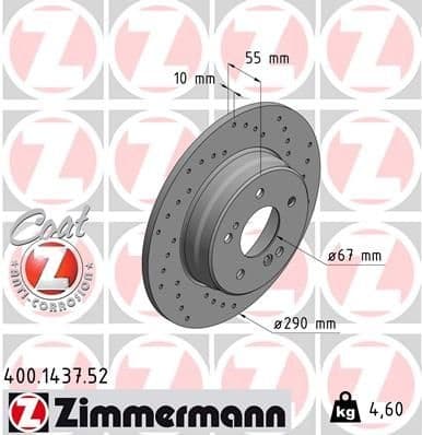 Brake Disc SPORT BRAKE DISC Z 400.1437.52