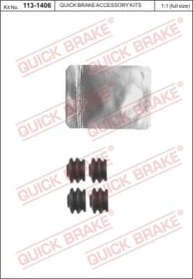 Accessory Kit, brake caliper 113-1406