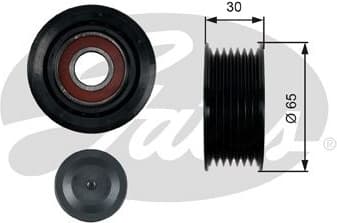 Deflection/Guide Pulley, V-ribbed belt DriveAlign™ T36439