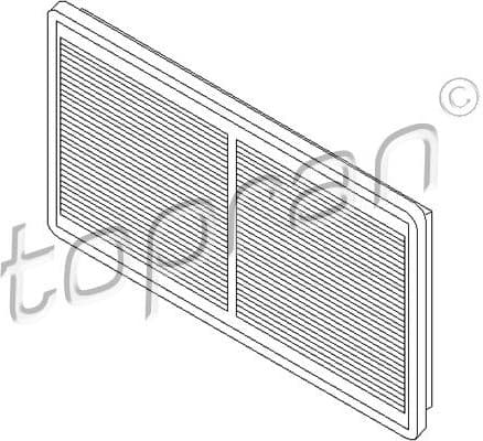 Filter, cabin air 401 050