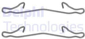 Accessory Kit, disc brake pad LX0088