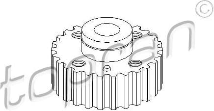 Sprocket, crankshaft 100 548
