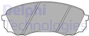 Brake Pad Set, disc brake LP2094