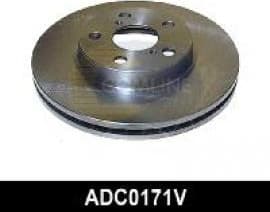 Brake disc, 1pcs FRONT ADC0171V