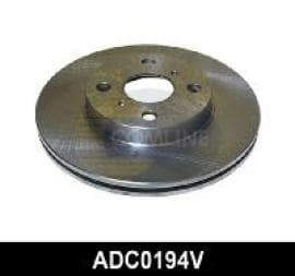 Brake disc, 1pcs FRONT ADC0194V