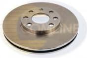 Brake disc, 1pcs FRONT ADC1105V