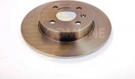 Brake disc, 1pcs REAR ADC1133