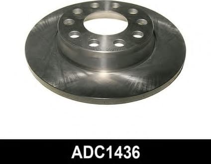 Brake disc, 1pcs REAR ADC1436 - image 2