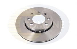 Brake disc, 1pcs FRONT ADC1454V