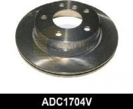 Brake disc, 1pcs REAR ADC1704V
