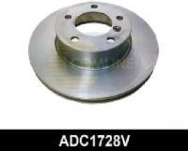 Brake disc, 1pcs FRONT ADC1728V