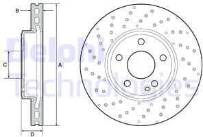 Brake Disc BG4657C