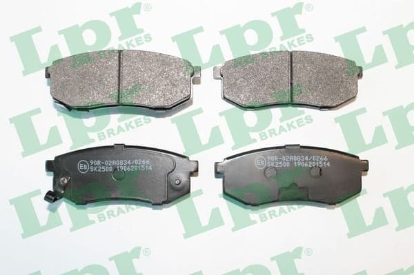 Brake Pad Set, disc brake 05P1514